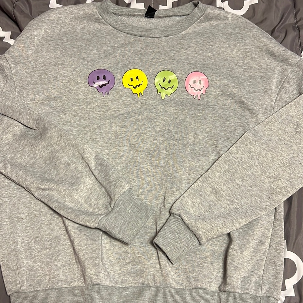 Shein Grey Sweatshirt